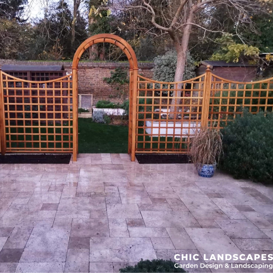 Bespoke Fencing Feature